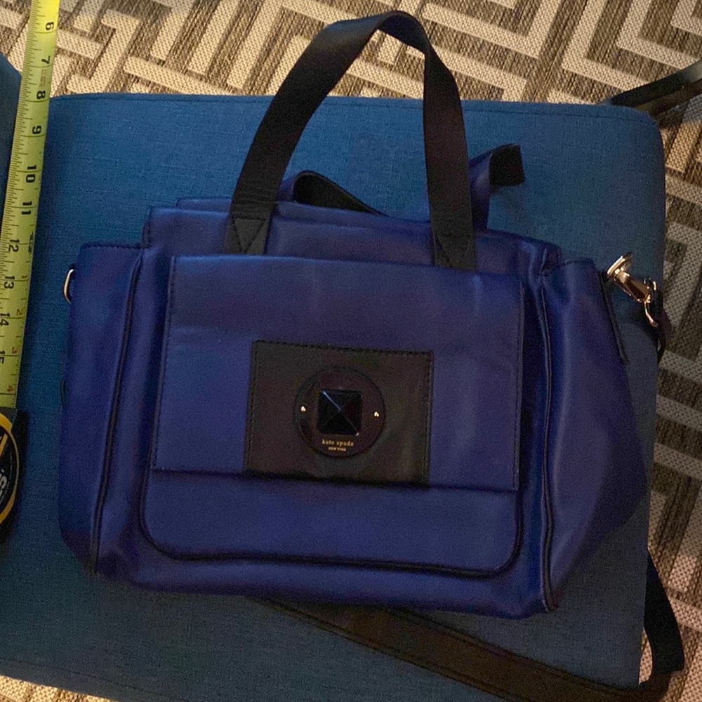 Kate Spade blue bag. Handle/crossbody.